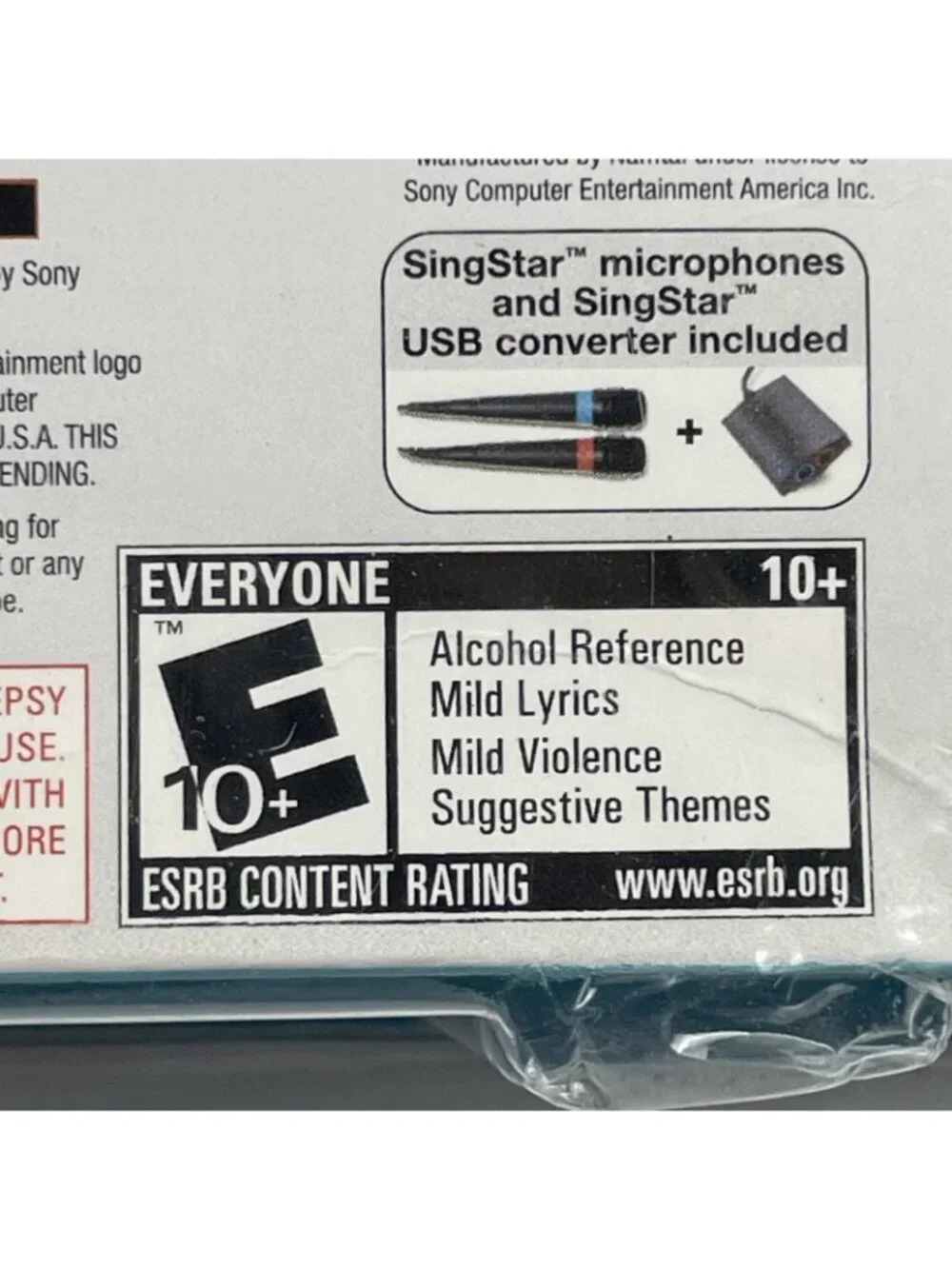 Singstar Pop Game PlayStation 2 PS2 2 Microphones 30 Songs Videos NEW Sealed